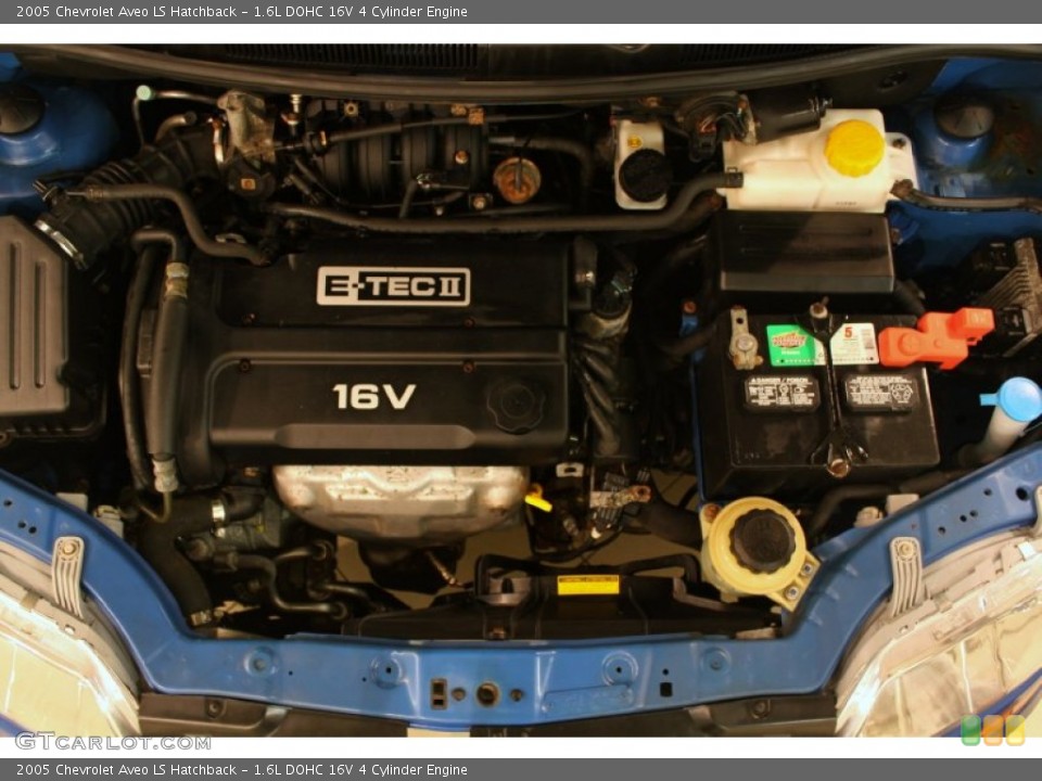 1.6L DOHC 16V 4 Cylinder 2005 Chevrolet Aveo Engine | GTCarLot.com