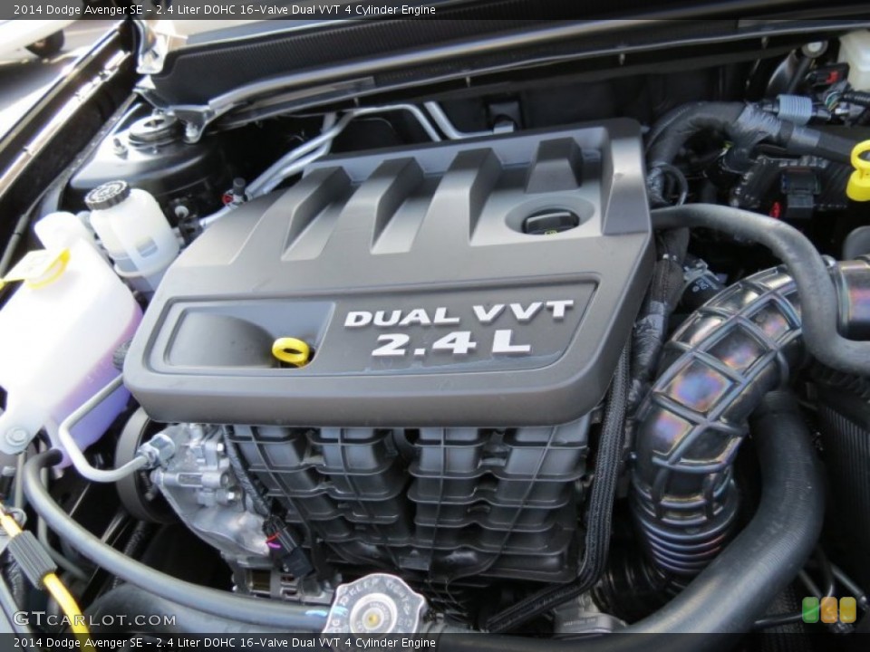 2.4 Liter DOHC 16-Valve Dual VVT 4 Cylinder Engine for the 2014 Dodge