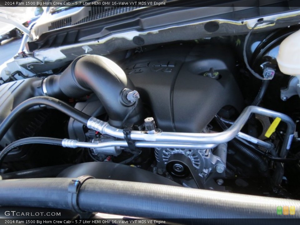 5.7 Liter HEMI OHV 16Valve VVT MDS V8 Engine for the 2014 Ram 1500