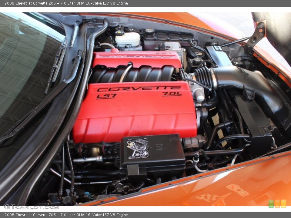 7.0 Liter OHV 16-Valve LS7 V8 2008 Chevrolet Corvette Engine | GTCarLot.com