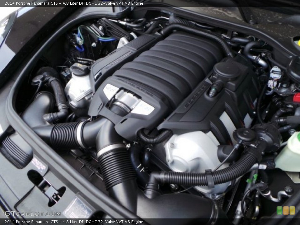 4.8 Liter DFI DOHC 32-Valve VVT V8 Engine for the 2014 Porsche Panamera