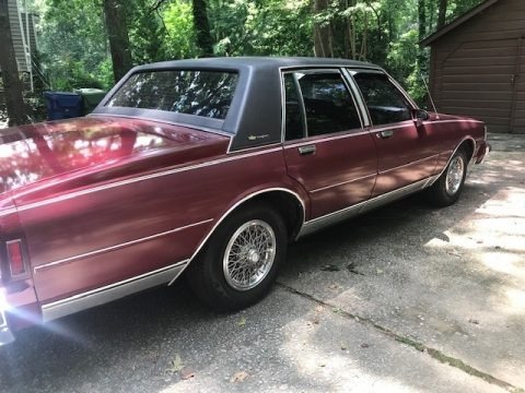 1989 Chevrolet Caprice Classic Brougham LS Sedan Data, Info and Specs