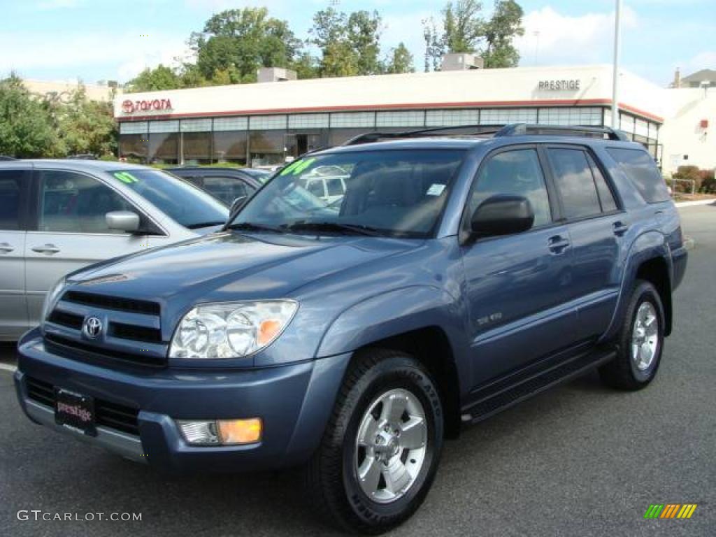 2004 Pacific Blue Metallic Toyota 4Runner SR5 4x4 #21381375 Photo #5