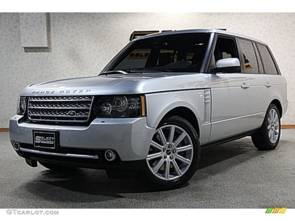 2012 Indus Silver Metallic Land Rover Range Rover Supercharged