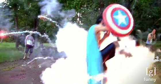 Celebrate These 15 Funny Fireworks Fails Head Shot Guff