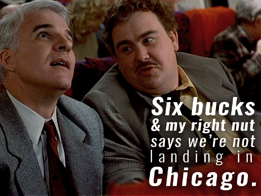 Be Thankful For These Quotes From 'Planes, Trains & Automobiles' Soft