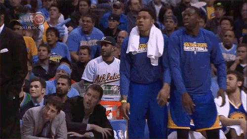 15 GIFs of NBA Players OverCelebrating Kick Up Your Heels Guff
