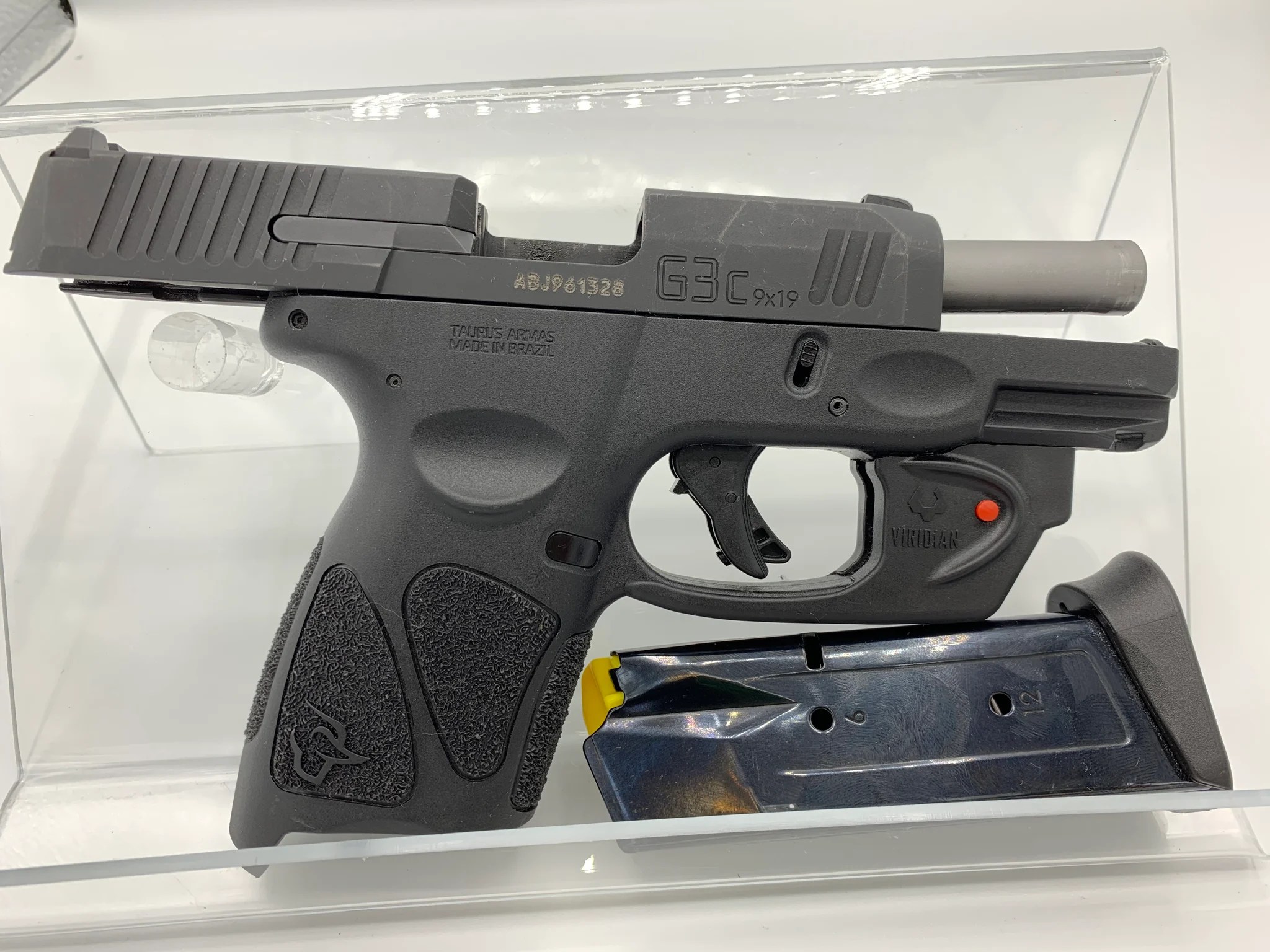 Taurus G3c W/viridian Red Laser For Sale