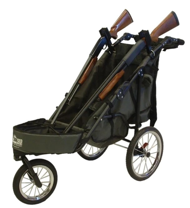 DIY gun carts Tactical stroller meets gun golf caddy