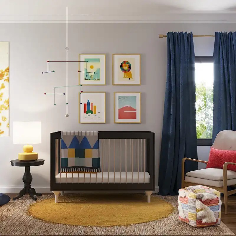 Midcentury Modern Nursery Interior Design Ideas Havenly
