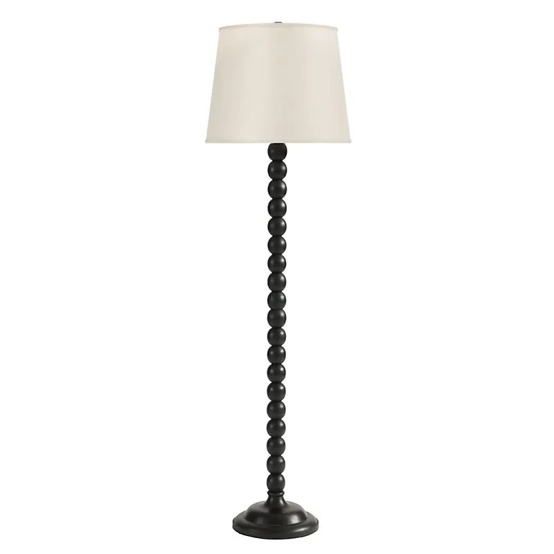 Ballard Designs Sloan Wood Ball Floor Lamp Ballard Designs Havenly