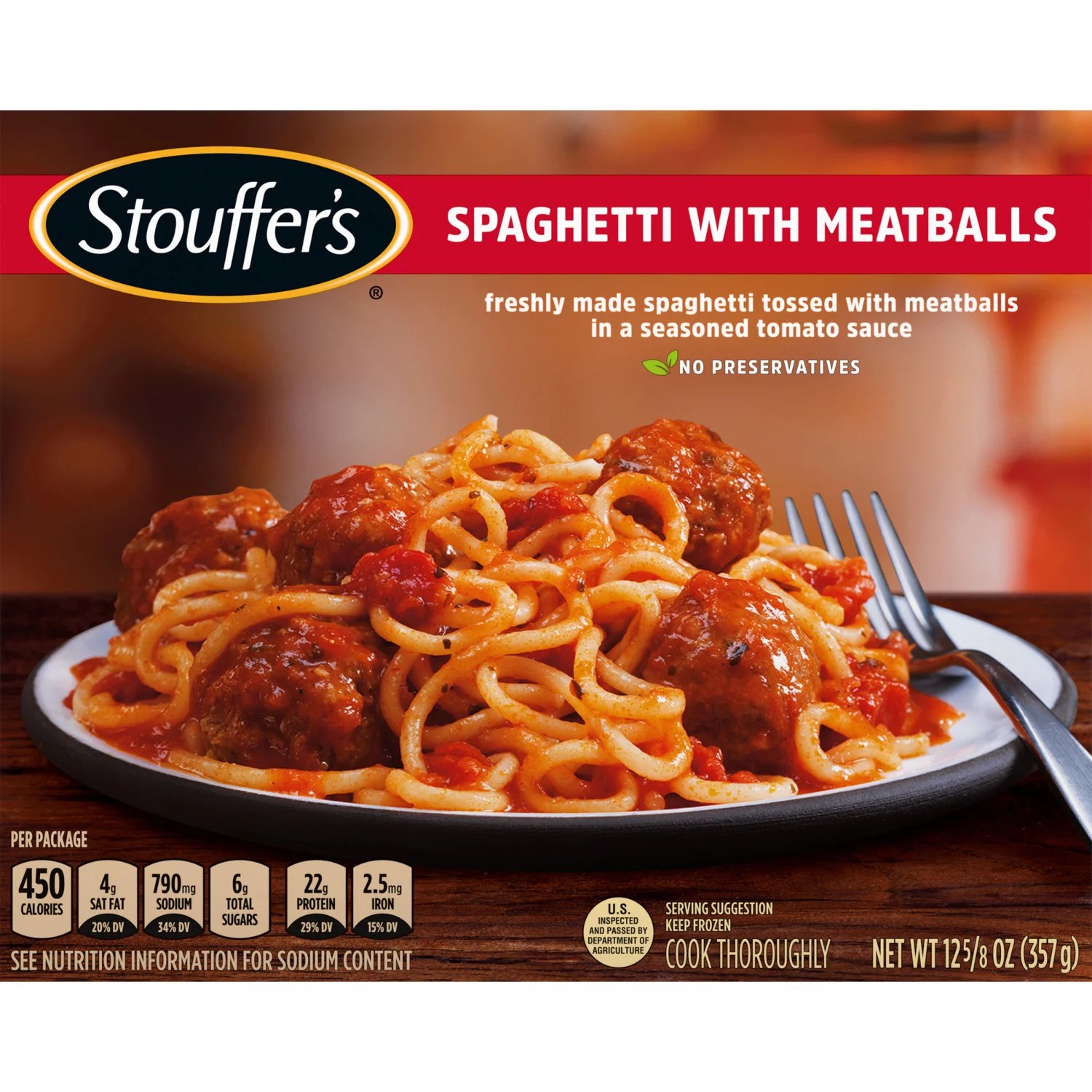 Stouffer's Classics Spaghetti with Meatballs Shop Entrees & Sides at