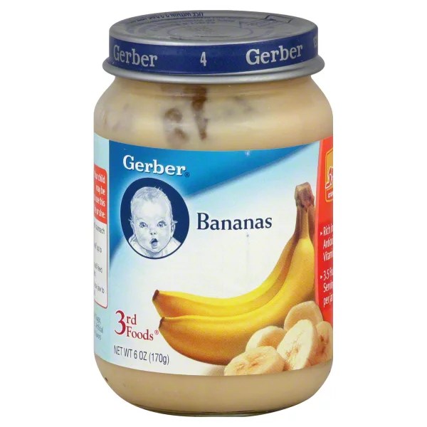 Gerber 3rd Foods NatureSelect Bananas Shop Food & Formula at HEB