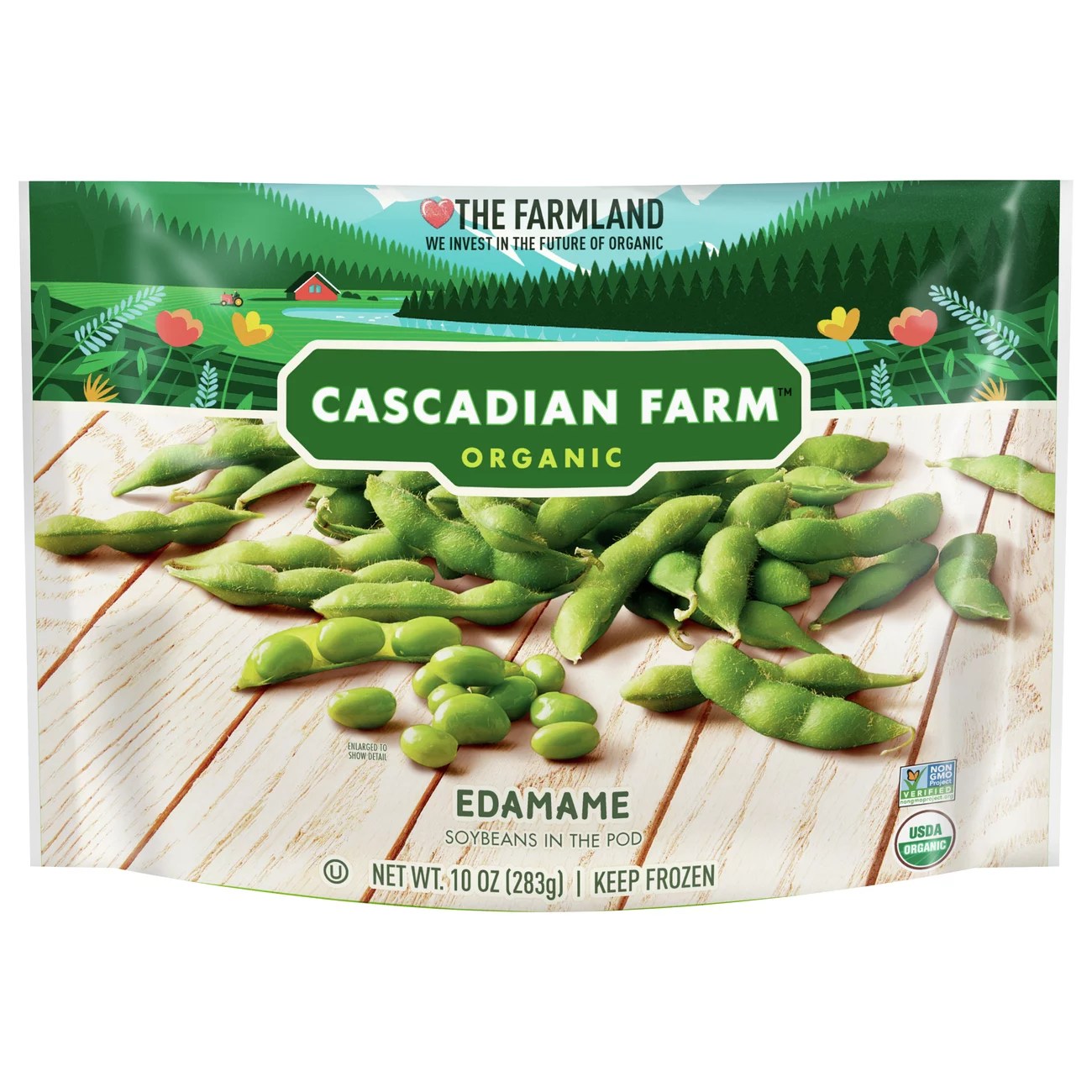 Cascadian Farm Organic Edamame Soybeans in the Pod Shop Beans & Peas