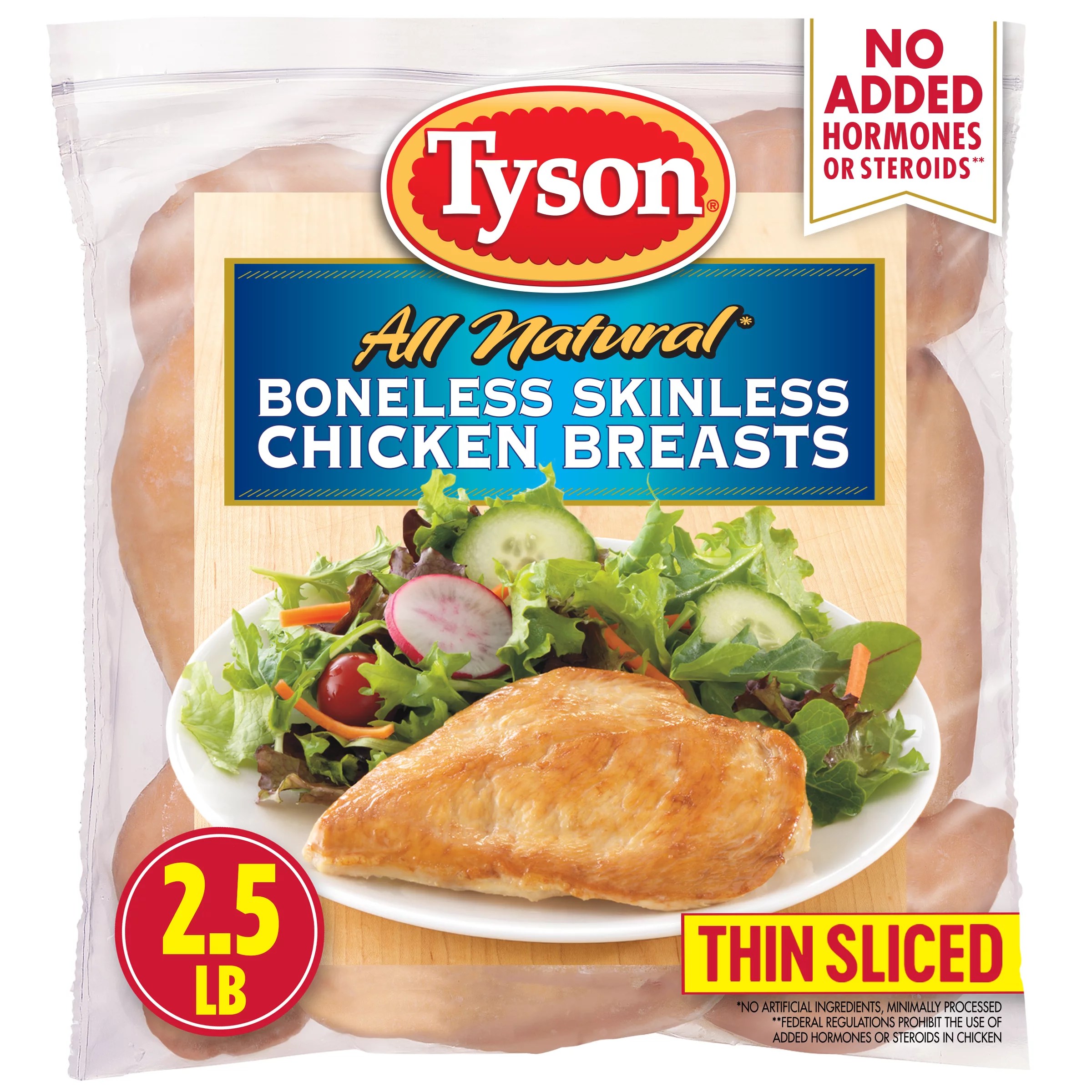 Tyson Boneless Skinless Chicken Breasts Shop Meat at HEB