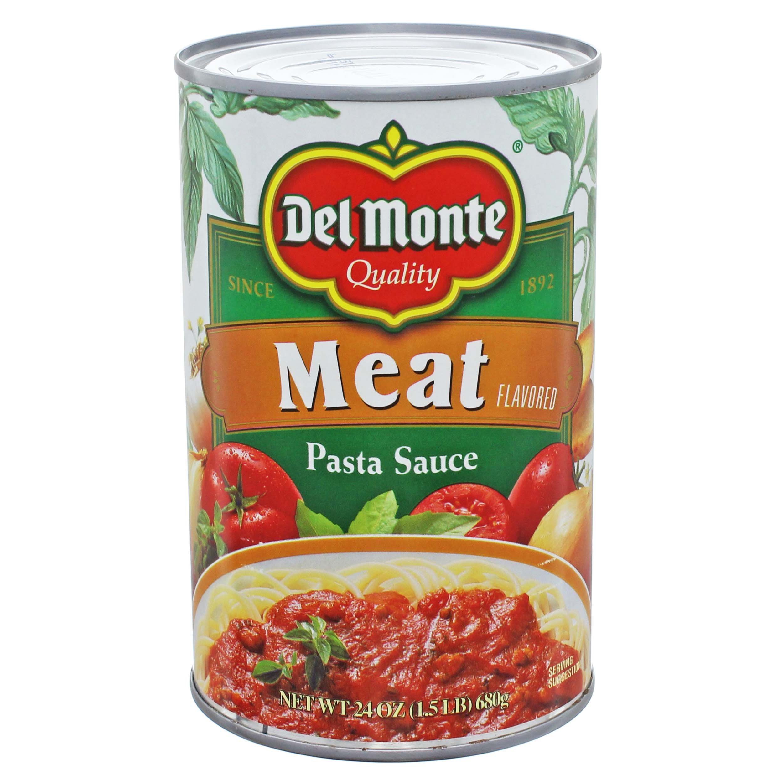 Del Monte Meat Flavored Pasta Sauce Shop Pasta Sauces at HEB