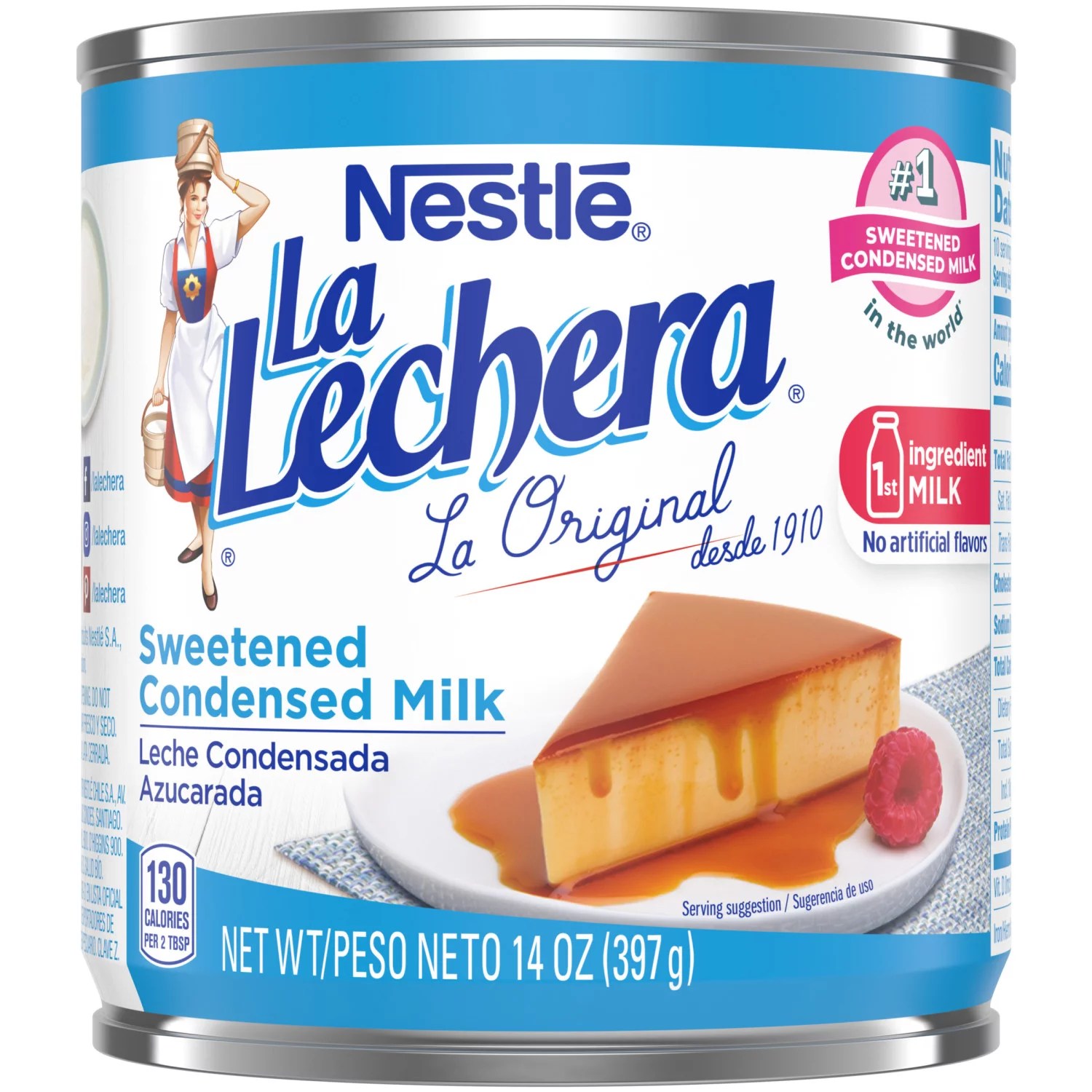 Nestle La Lechera Sweetened Condensed Milk Shop Baking Ingredients at