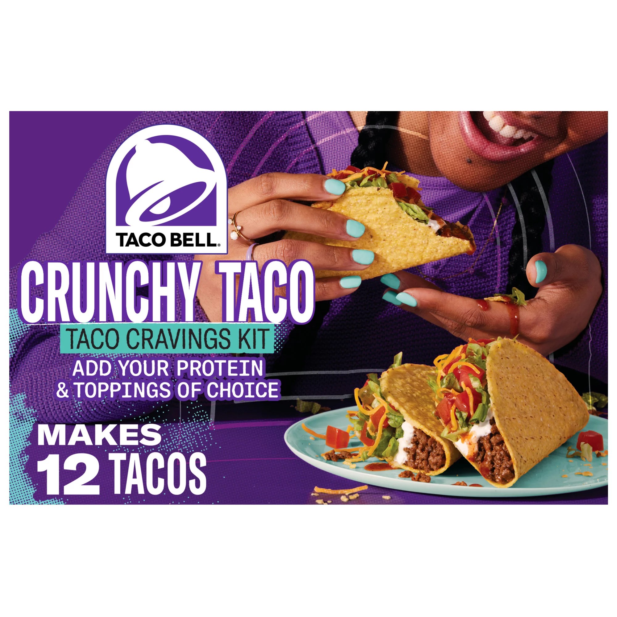 Taco Bell Crunchy Taco Dinner Kit Shop Pantry Meals at HEB