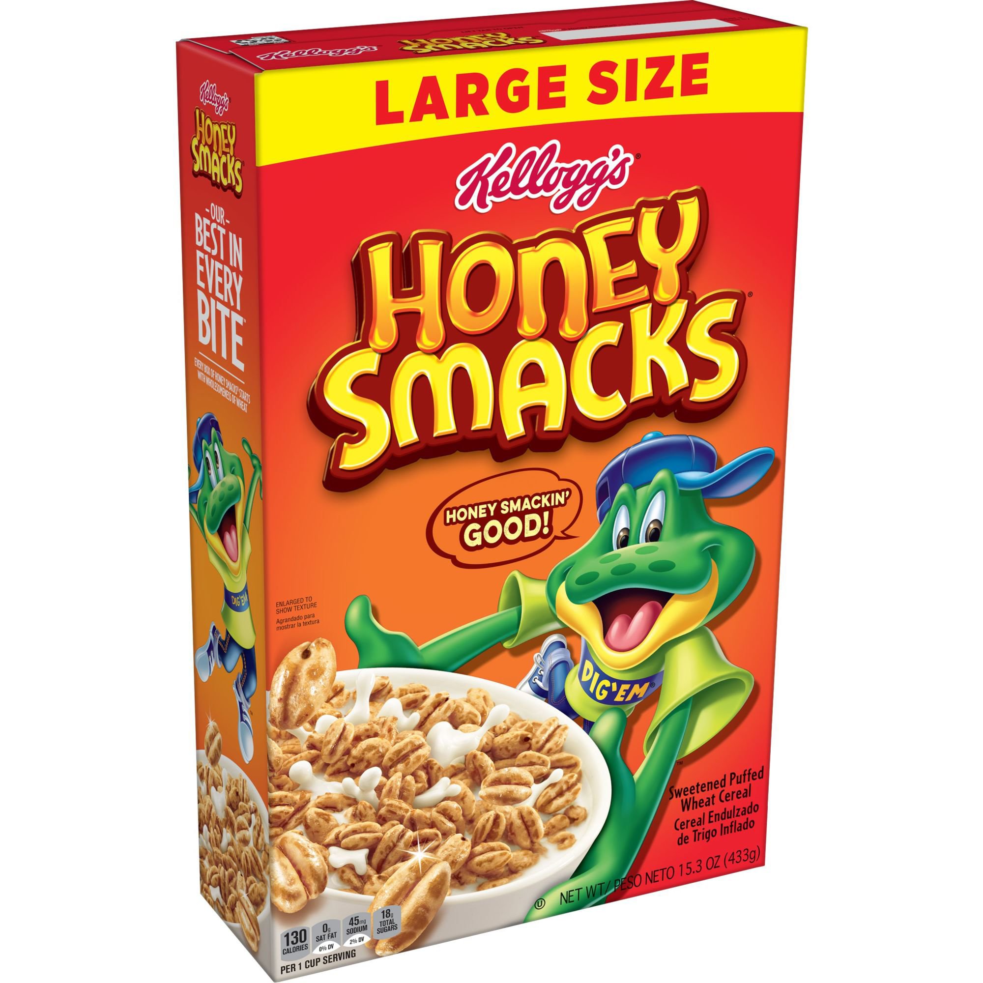 Kellogg's HoneySmacks Breakfast Cereal Shop Cereal & Breakfast at HEB