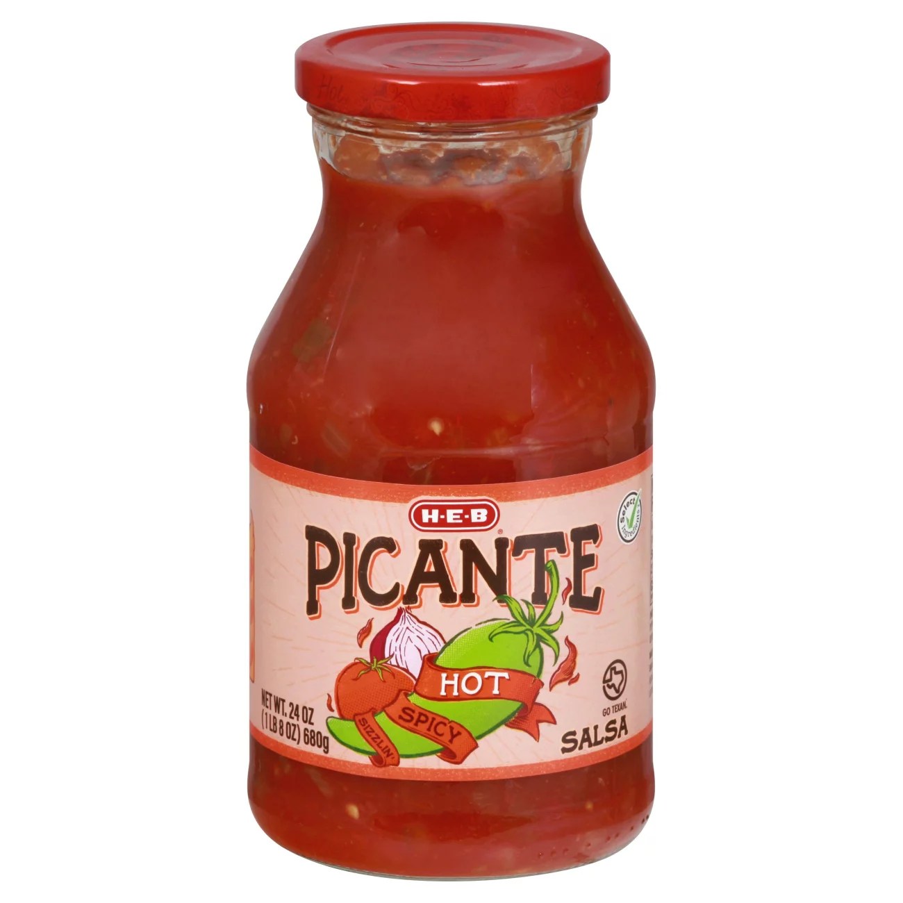 HEB Select Ingredients Hot Picante Salsa Shop Salsa & Dip at HEB