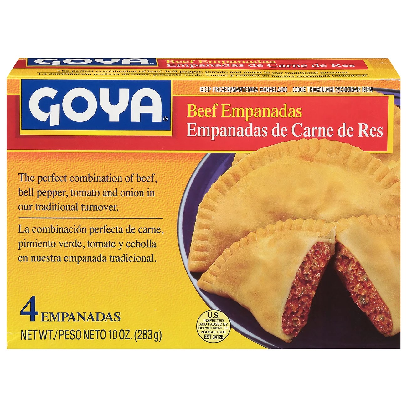 Goya Beef Empanadas, Empanadas de Carne de Res Shop Meals & Sides at