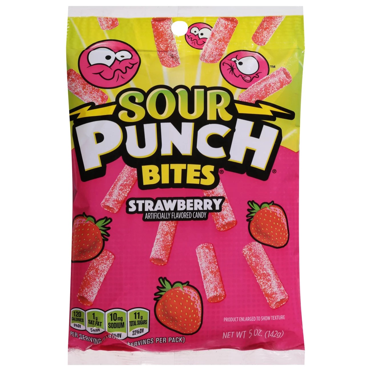 Sour Punch Strawberry Bites Candy Shop Candy at HEB