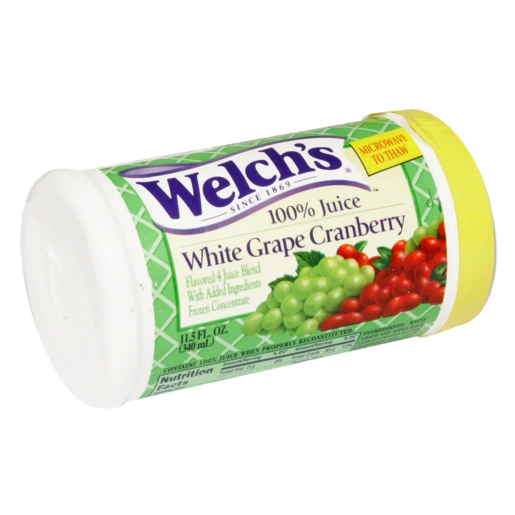 Welch's Frozen White Grape Cranberry Juice Shop Welch's Frozen White