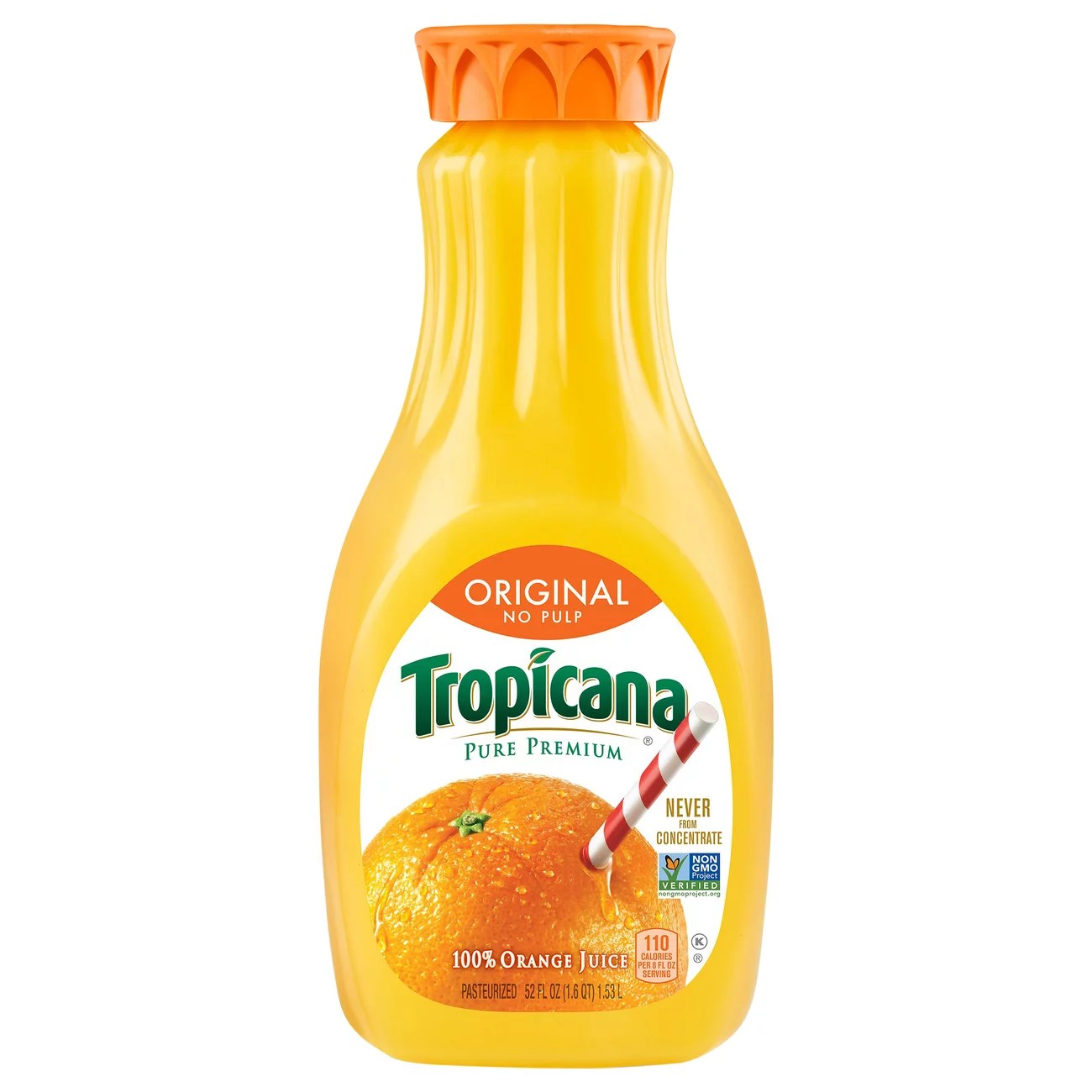 Tropicana Pure Premium Original No Pulp 100 Orange Juice Shop Juice