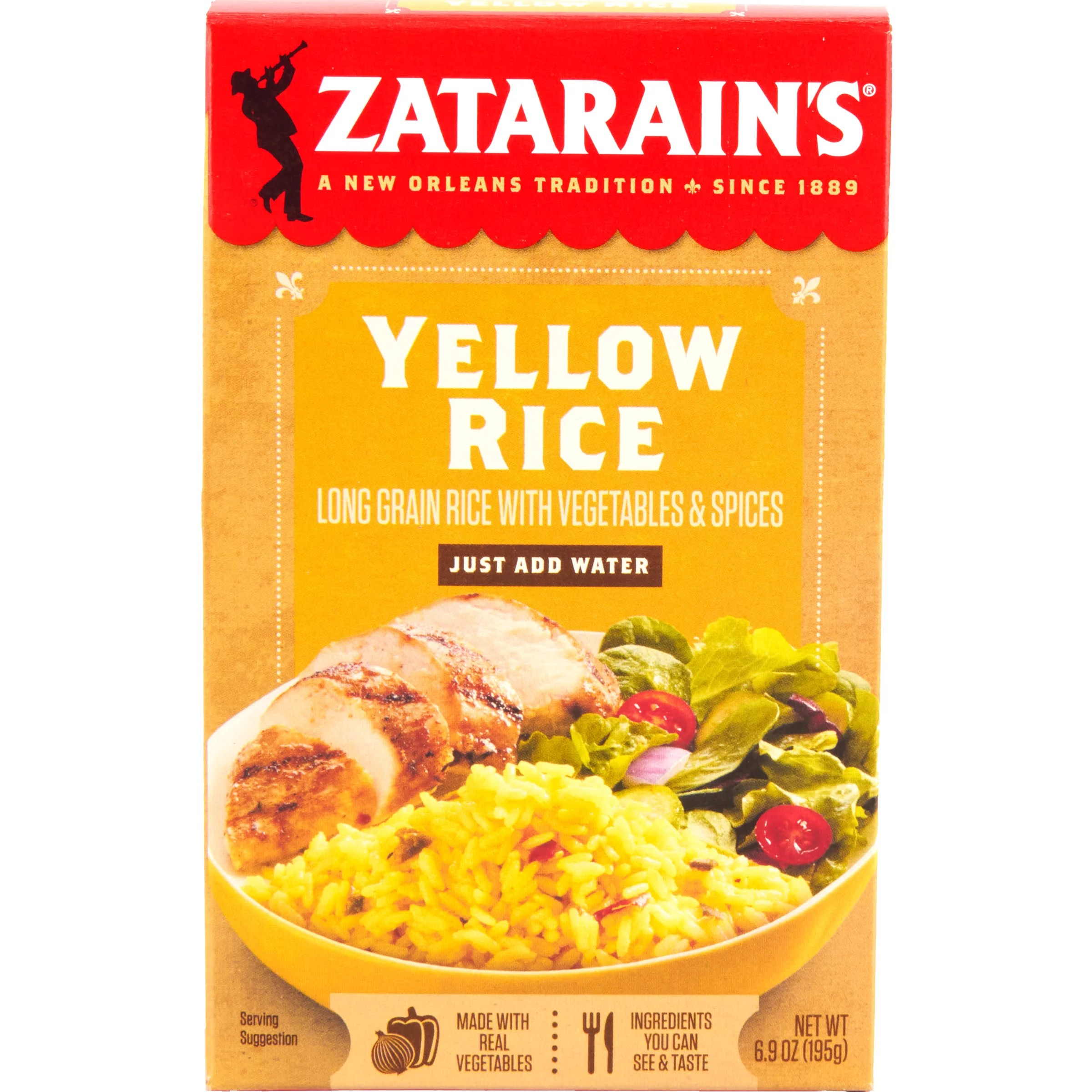 Zatarain's Yellow Rice Shop Rice & Grains at HEB