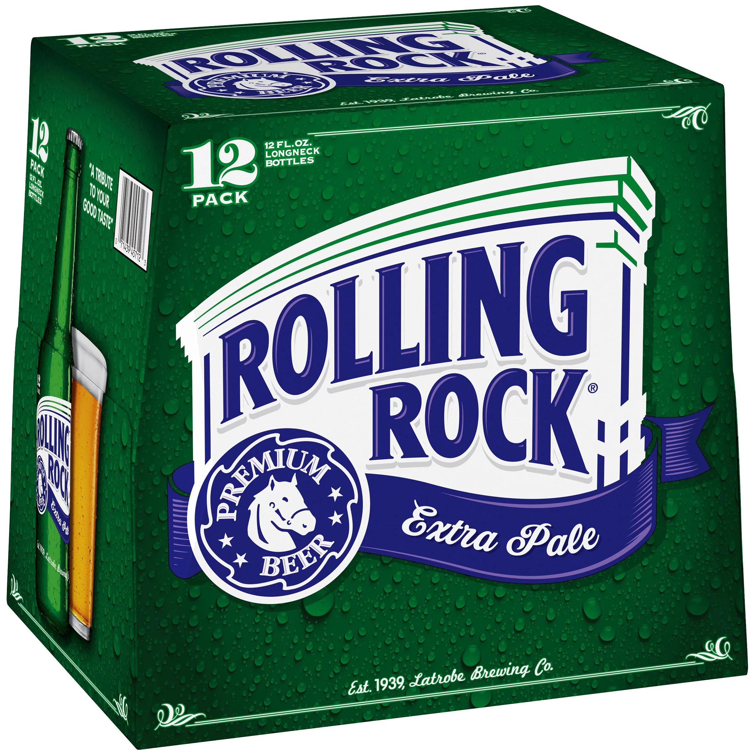 Rolling Rock Premium Extra Pale Beer 12 oz Bottles Shop Beer at HEB