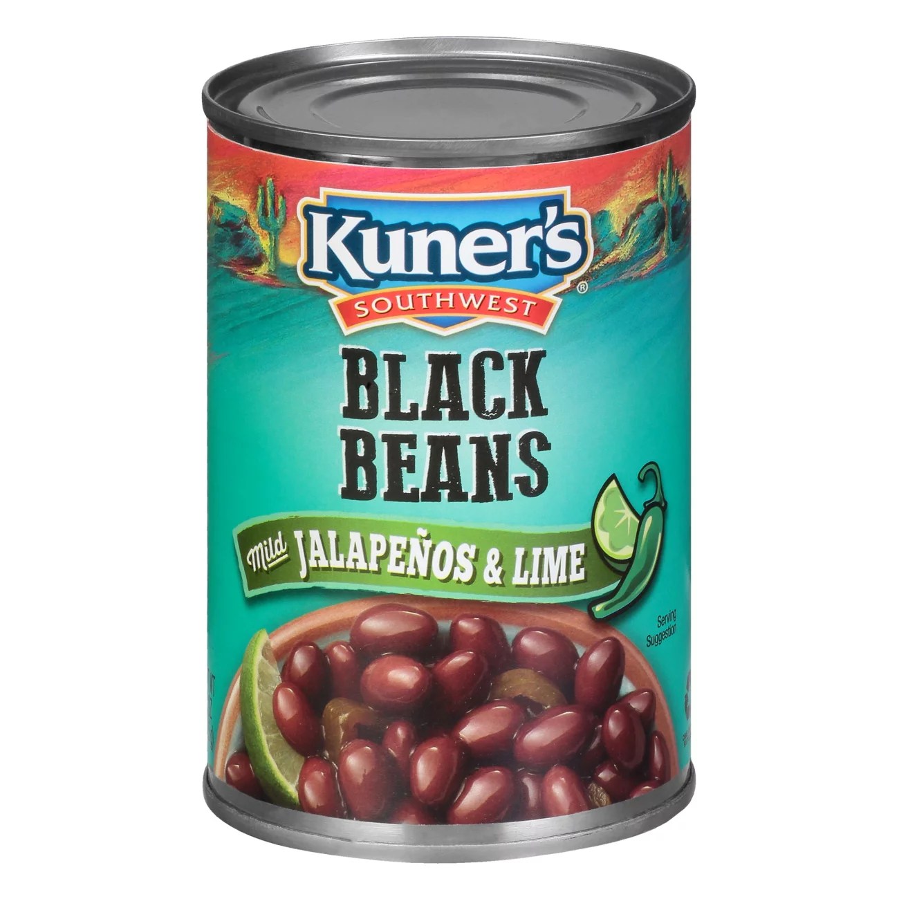 Kuner's Jalapeno Black Beans with Lime Juice Shop Canned & Dried Food at HEB