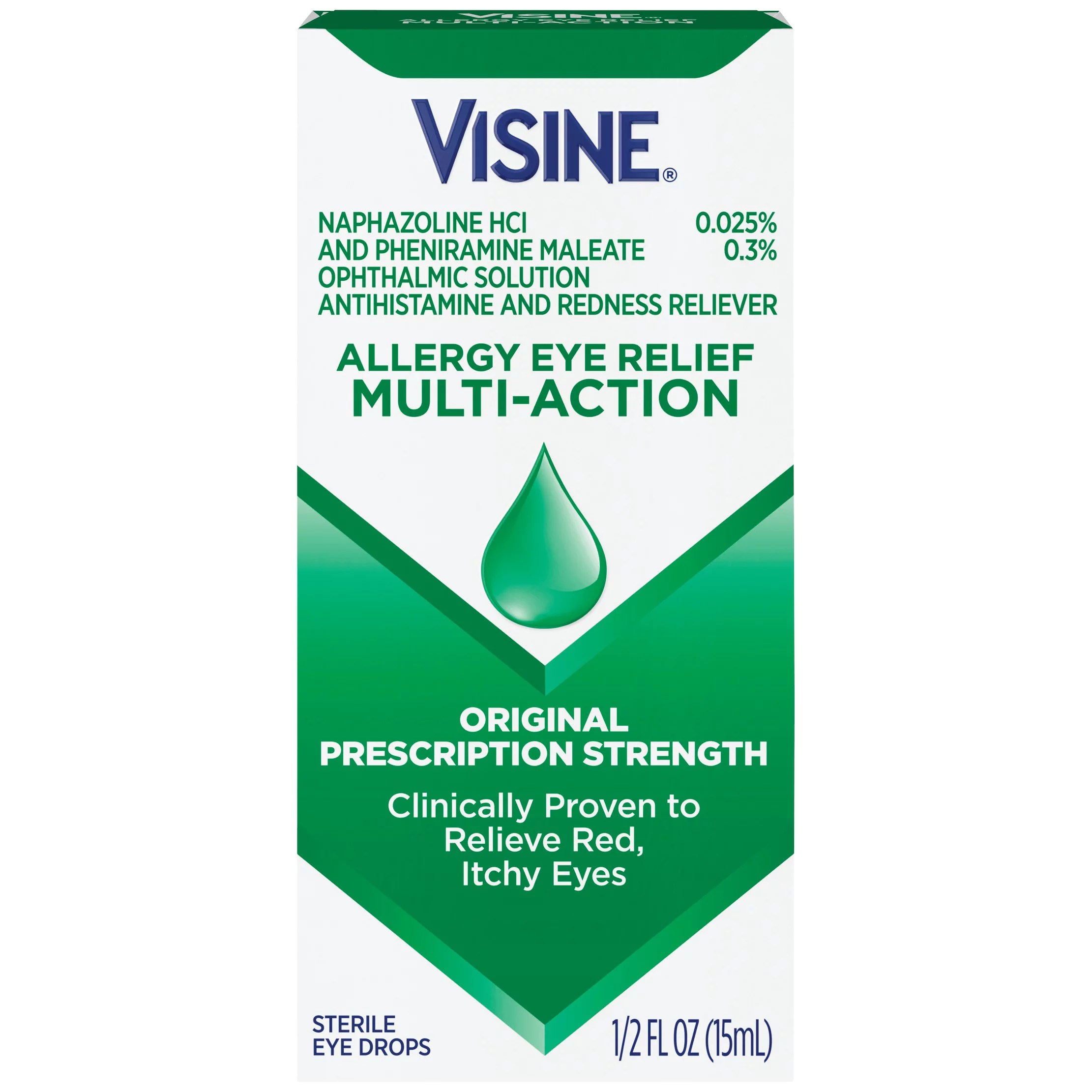 Visine Allergy Eye Relief MultiAction Sterile Eye Drops Shop Eye