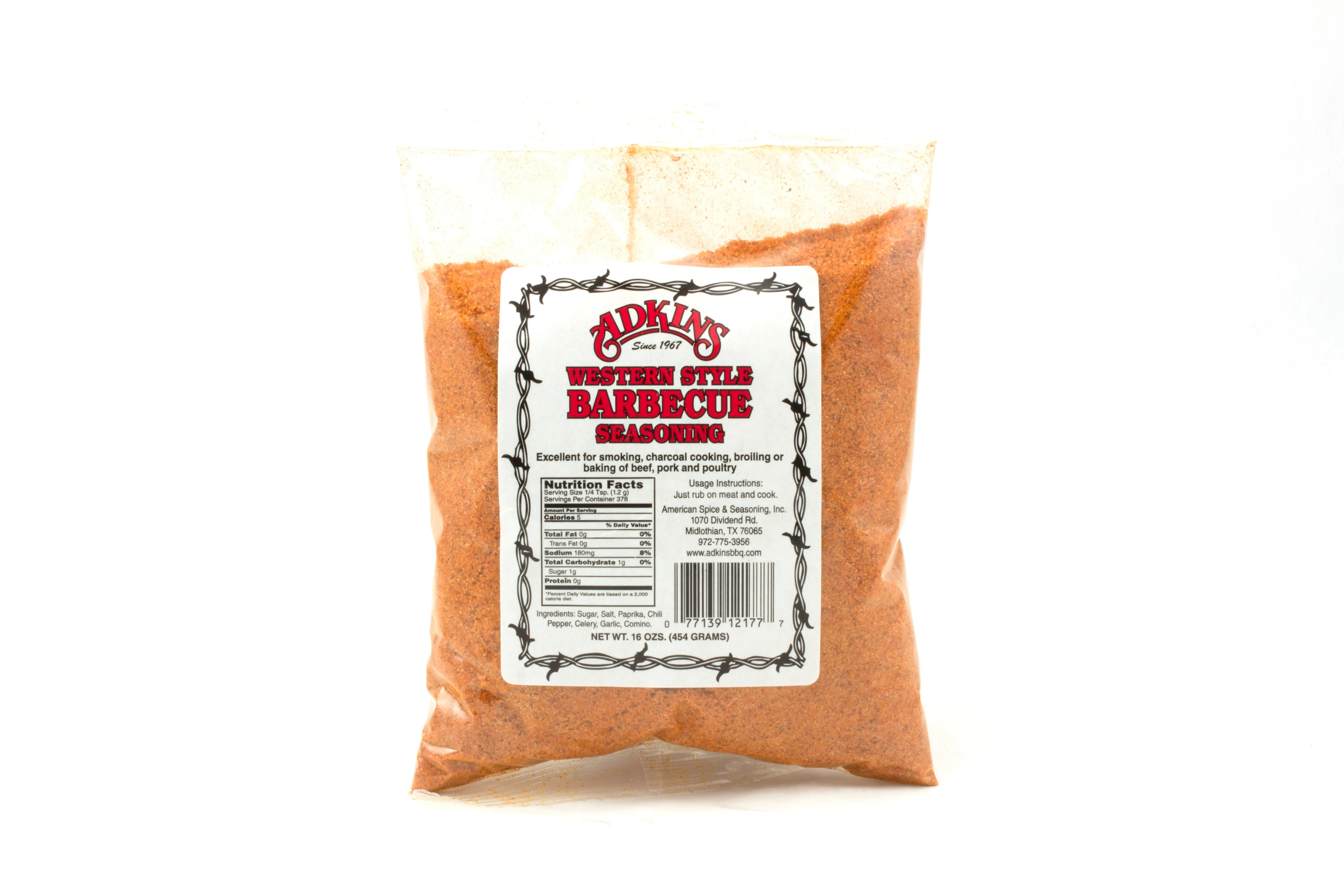 Adkins Western Style BBQ Seasoning Shop Spice Mixes at HEB