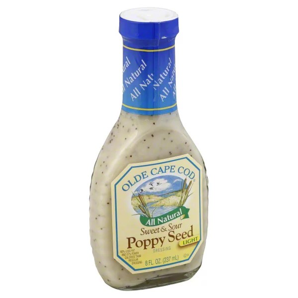 Olde Cape Cod Light Sweet and Sour Poppy Seed Dressing Shop Salad