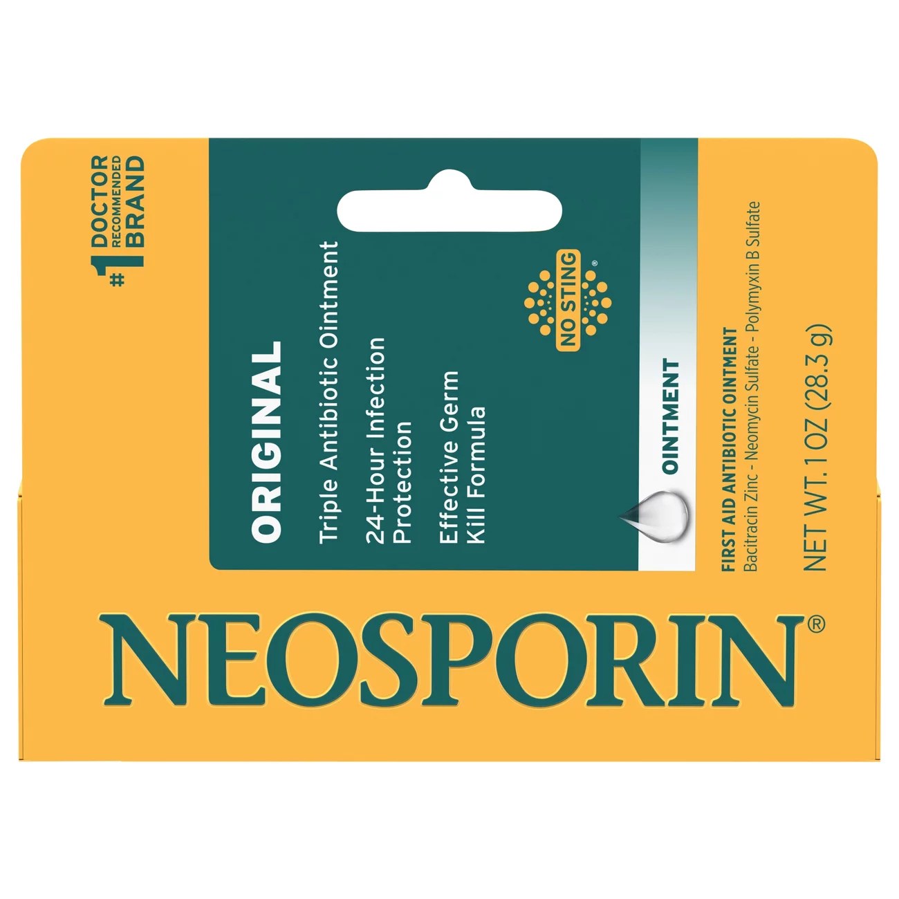 Neosporin Original Ointment Shop Antiseptics & Antibiotics at HEB