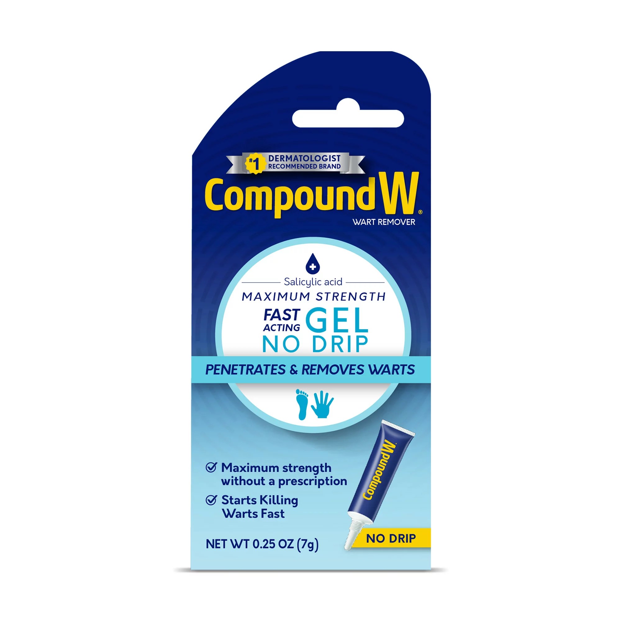 Compound W Maximum Strength FastActing Gel Wart Remover Shop Skin