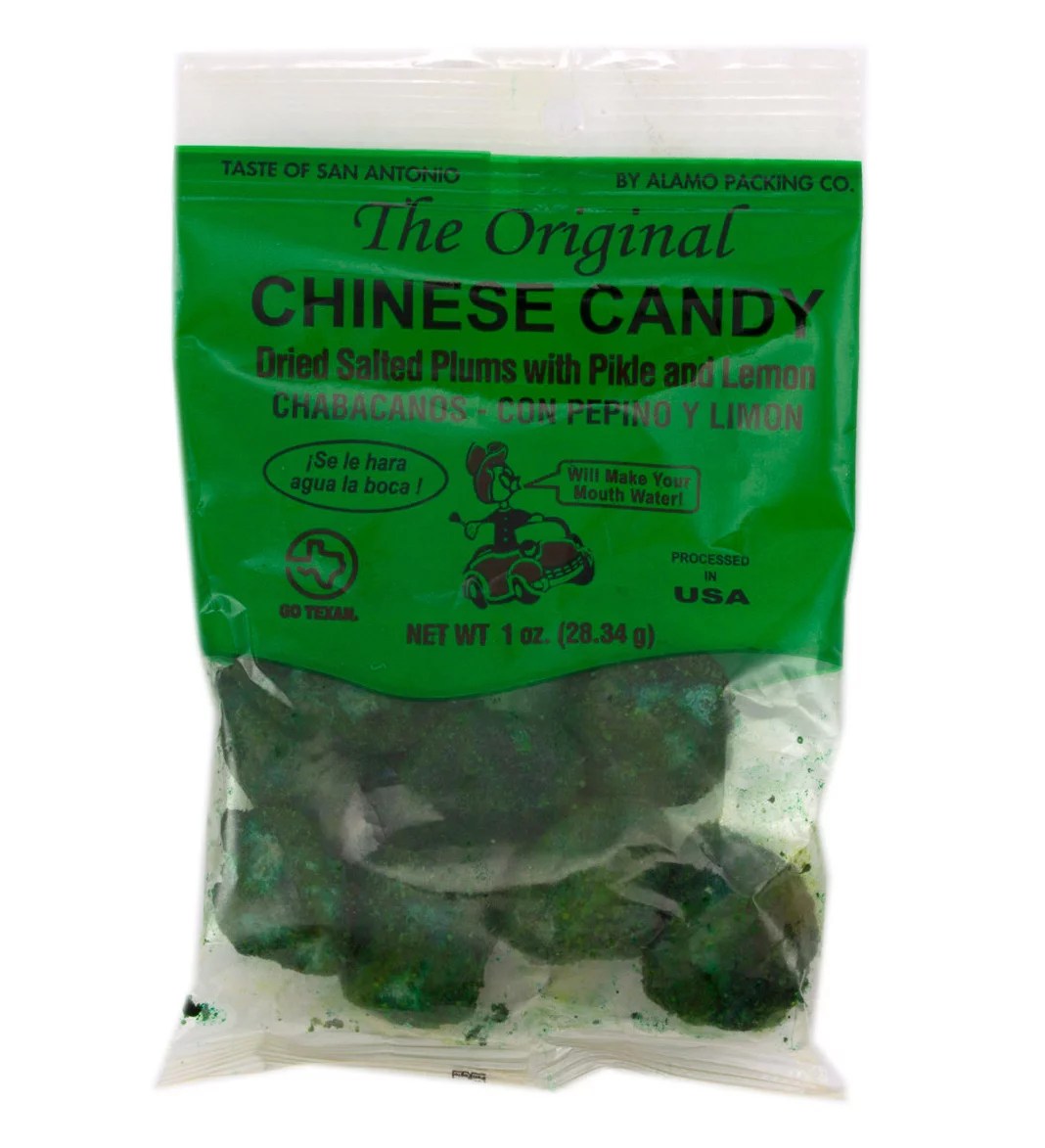 Alamo Candy Chinese Dried Salted Plums with Pickle & Lemon Shop Candy