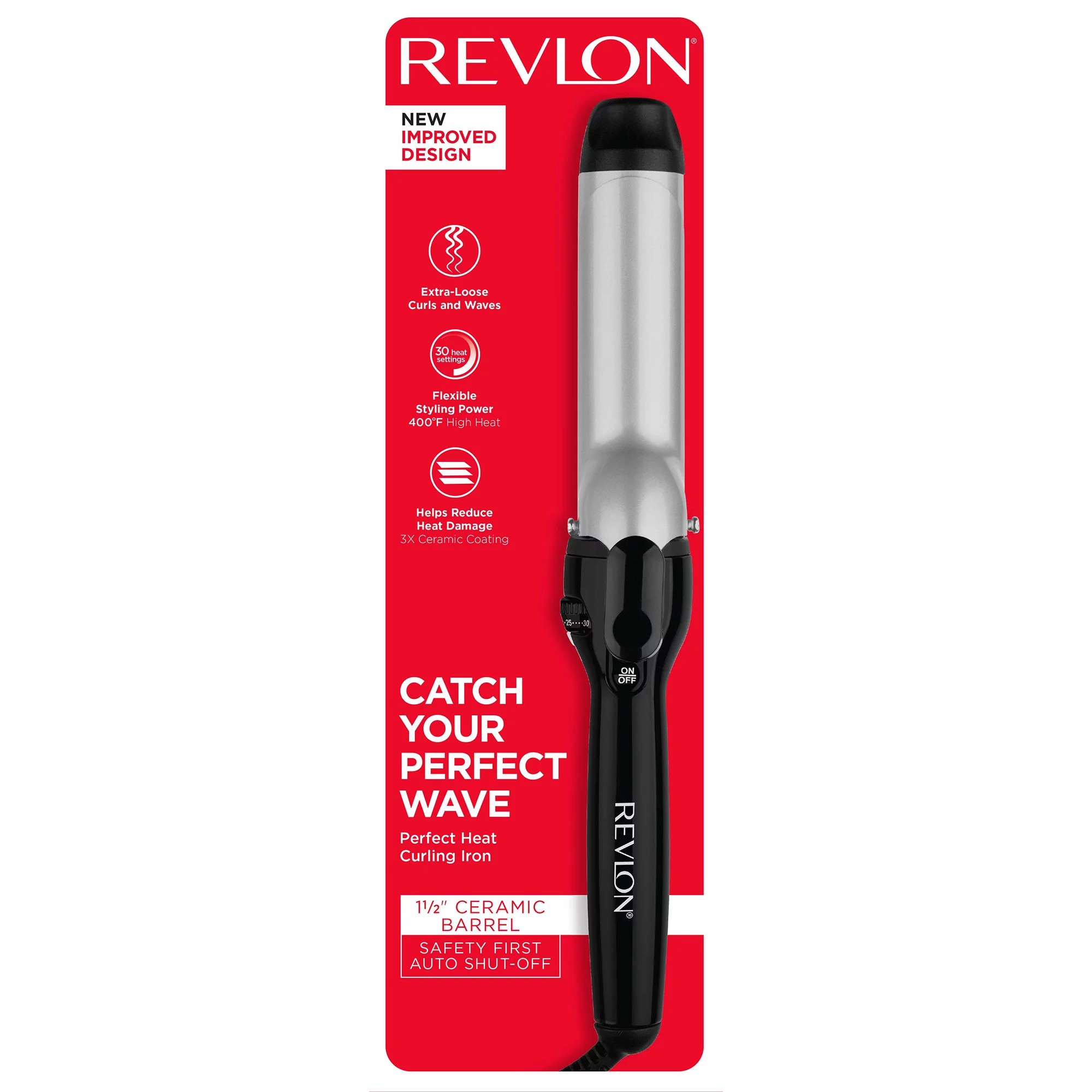 Revlon Perfect Heat Professional 1 1/2 Inch Barrel Styling Iron Shop