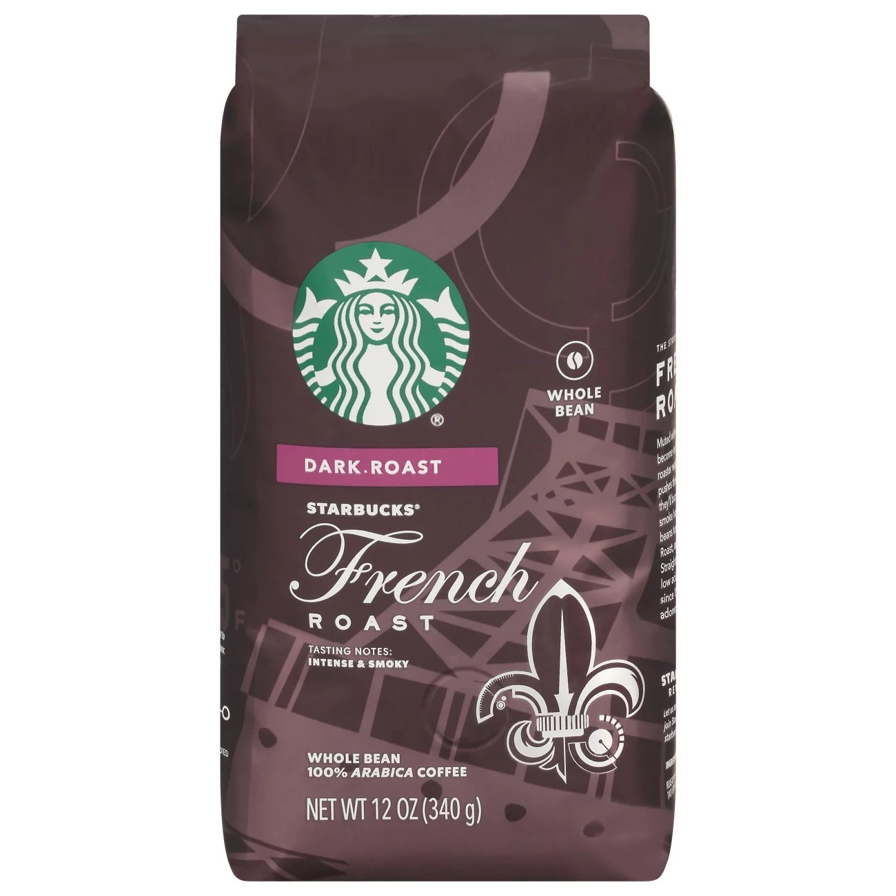 Starbucks Dark French Roast Whole Bean Coffee Shop Coffee at HEB