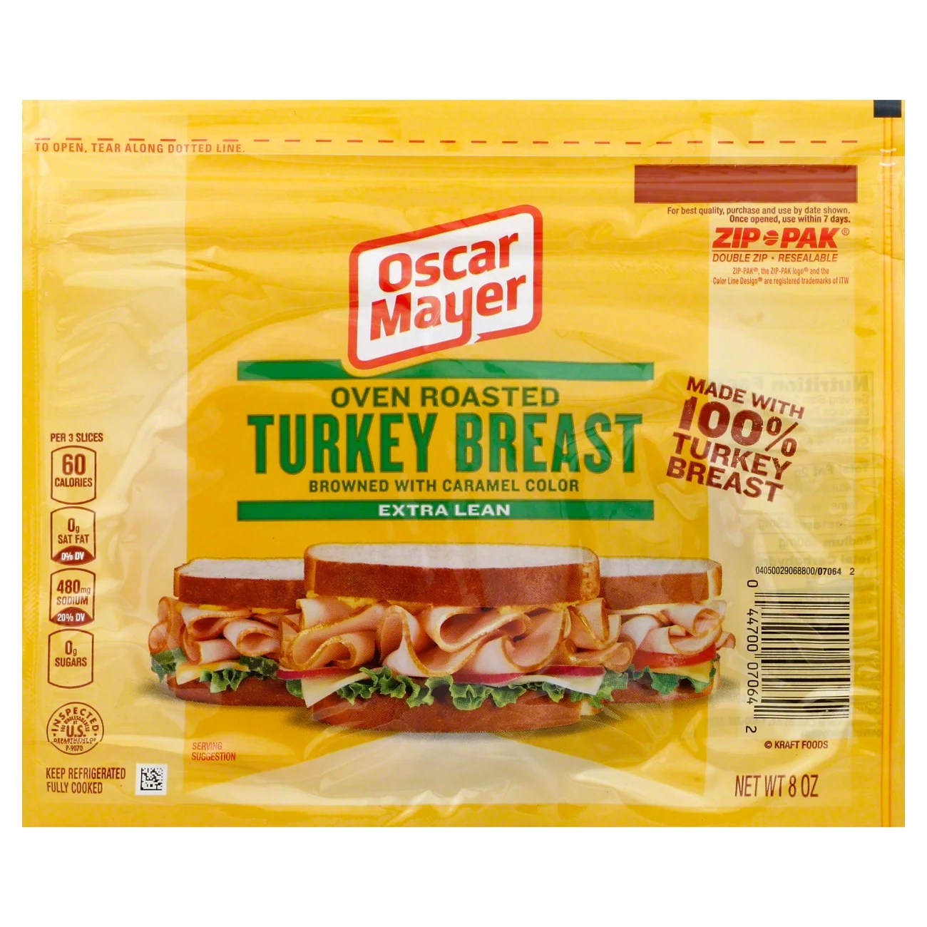 Oscar Mayer Extra Lean Oven Roasted Turkey Breast Shop Meat at HEB