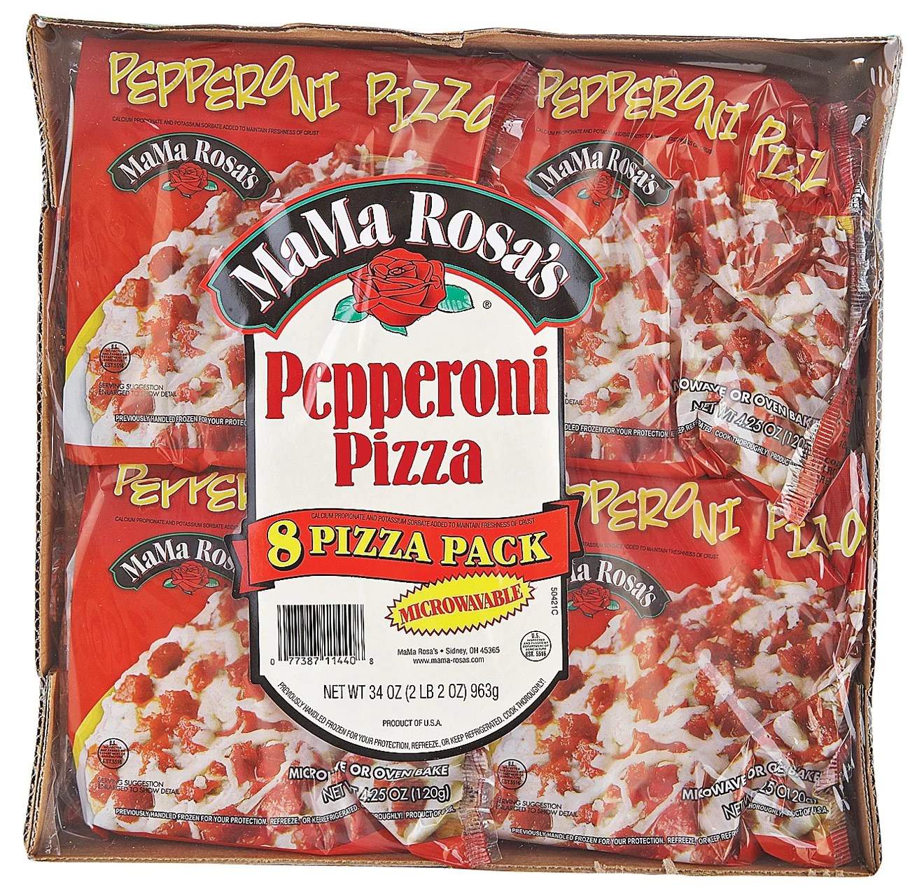 MaMa Rosa's 5" Mini Pepperoni Pizzas Shop MaMa Rosa's 5" Mini