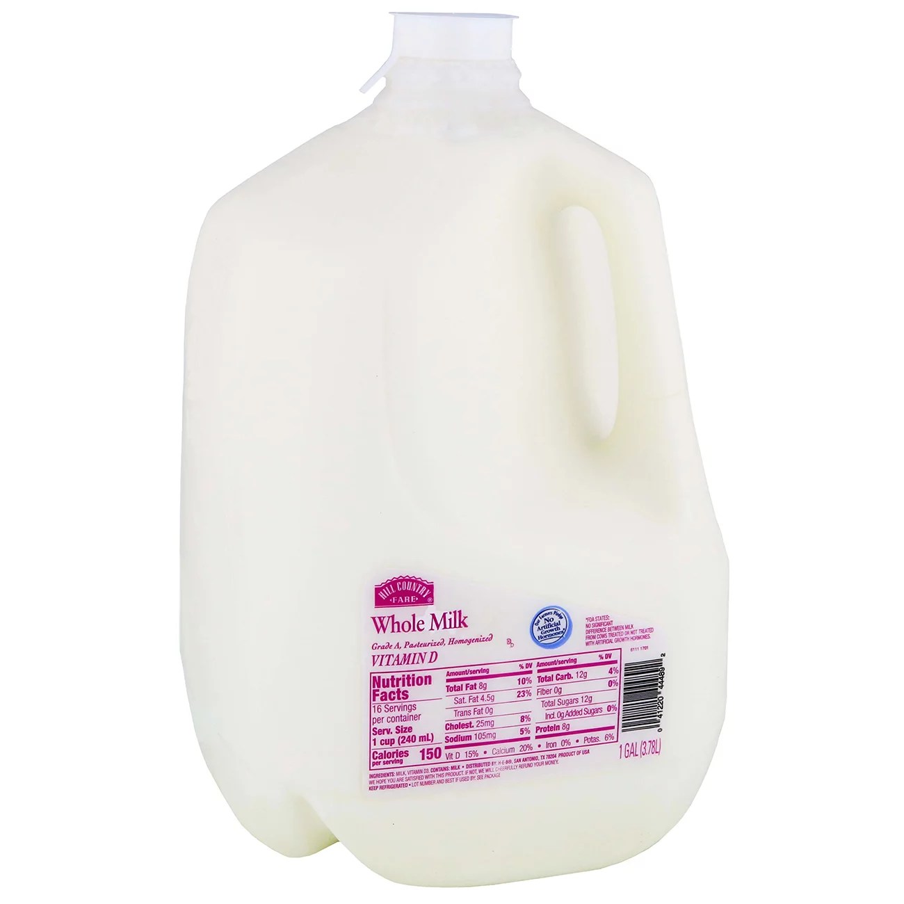 Hill Country Fare Whole Milk Shop Milk at HEB