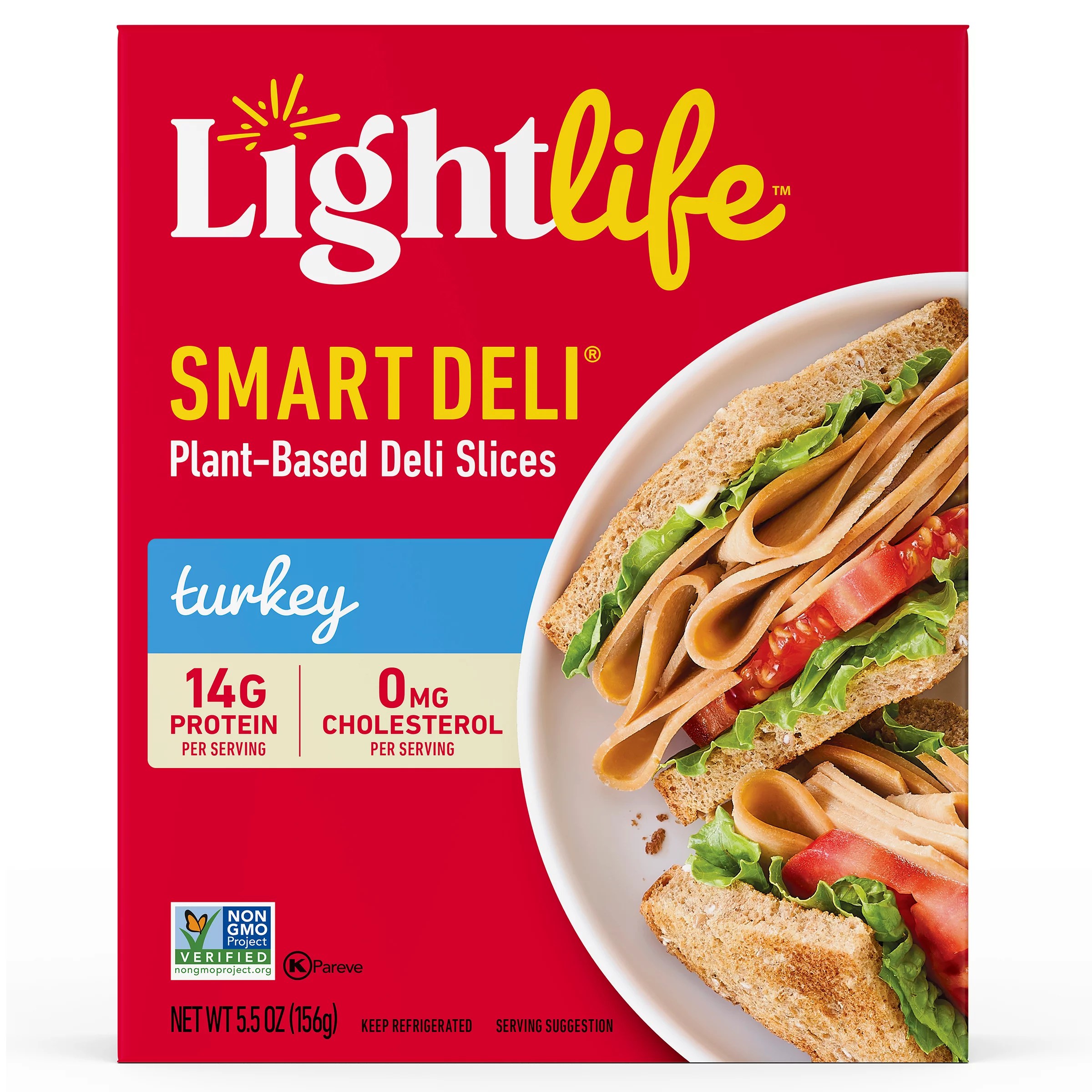 Lightlife Smart Deli PlantBased Turkey Slices Shop Tofu & meat