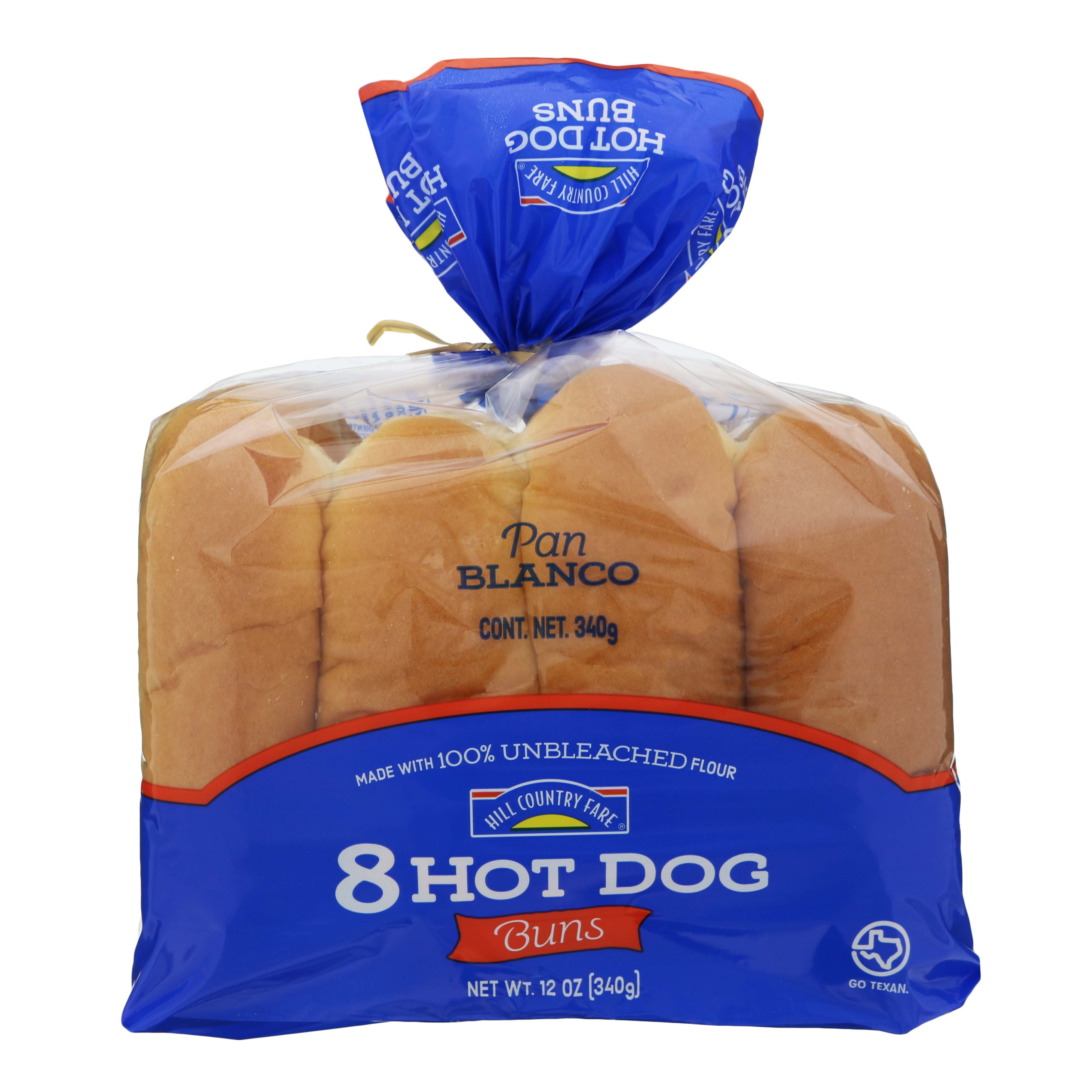 Hill Country Fare Hot Dog Buns Shop Bread at HEB