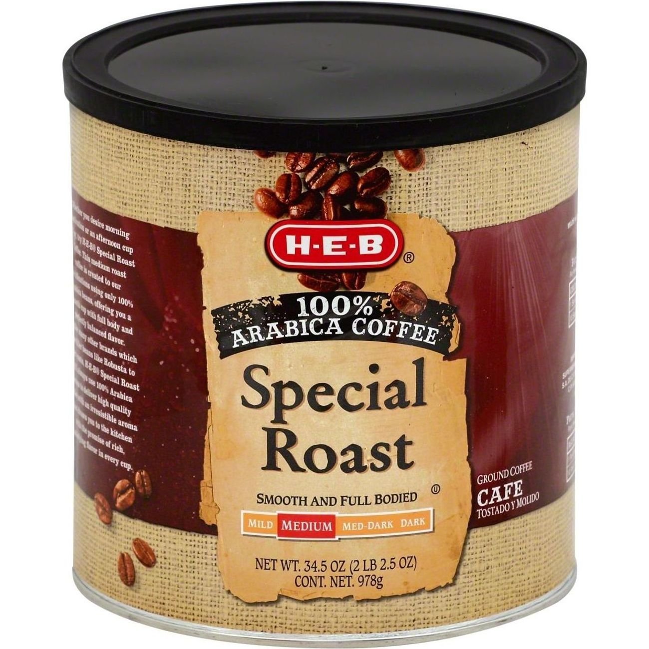 HEB Special Roast Medium Roast Ground Coffee Shop Coffee at HEB