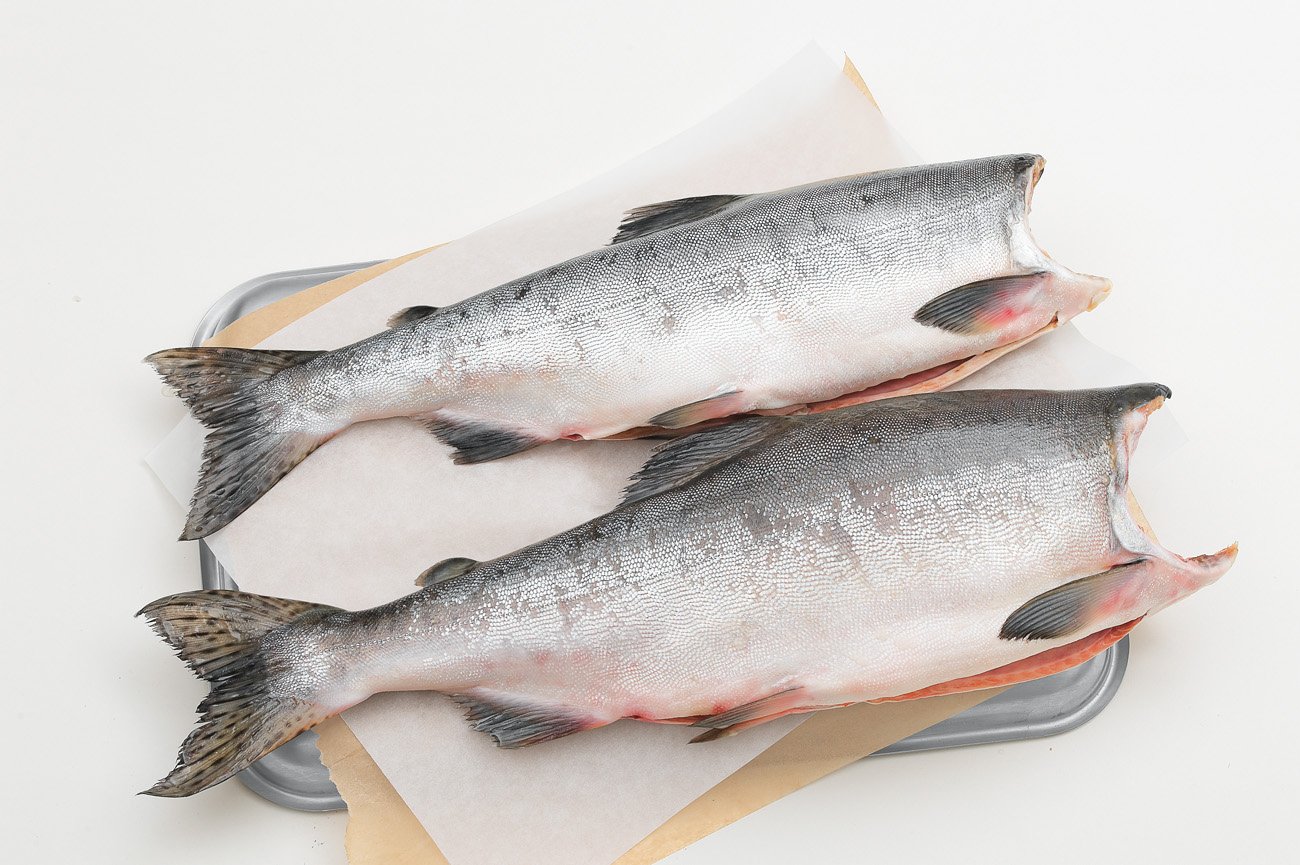 HEB Wild Caught Whole Alaska Pink Salmon Shop Fish at HEB