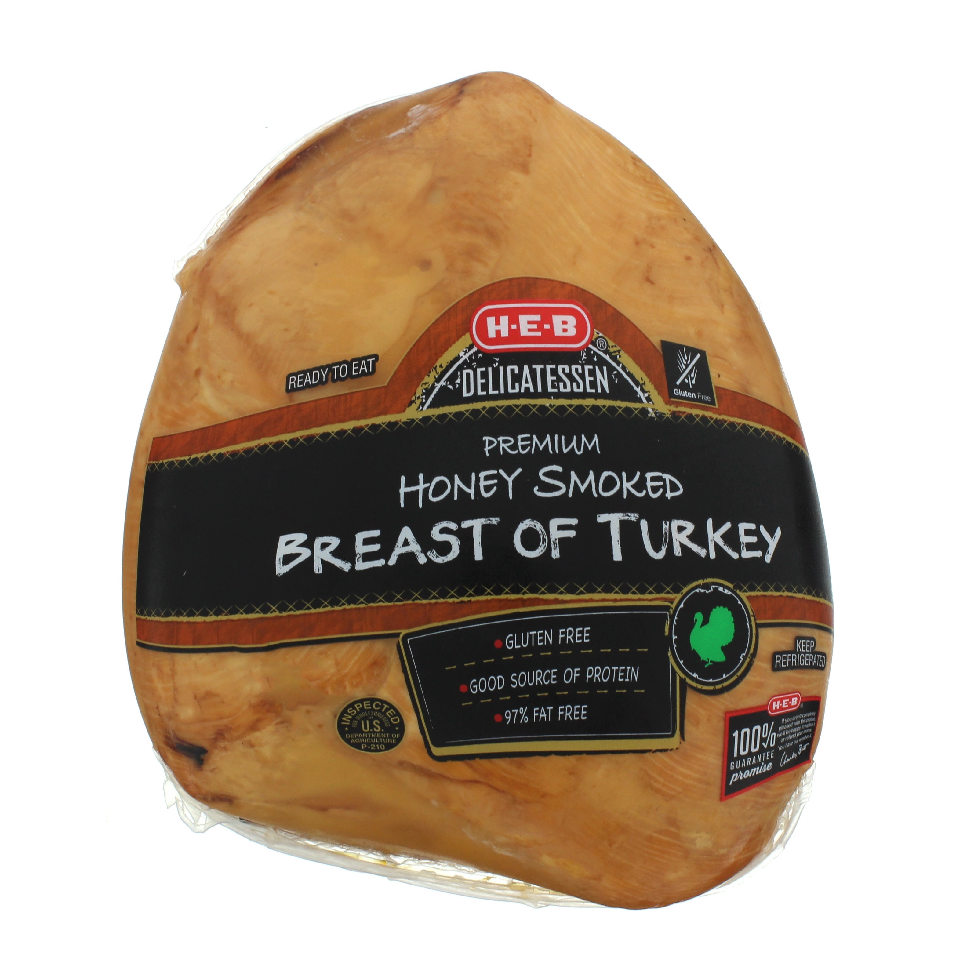 HEB Honey Smoked Breast of Turkey, Sliced Shop Meat at HEB
