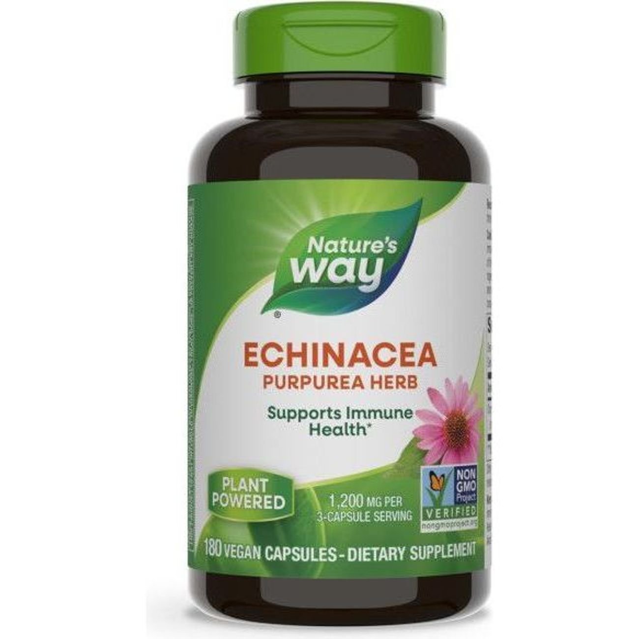 Nature's Way Premium Herbal Echinacea Purpurea Herb 400 Mg Capsules Shop Herbs & Homeopathy at