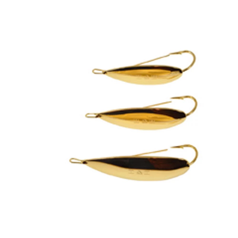 H&H Lure Company Weedless Gold Surf Fishing Spoon 1/4 OZ Shop Patio