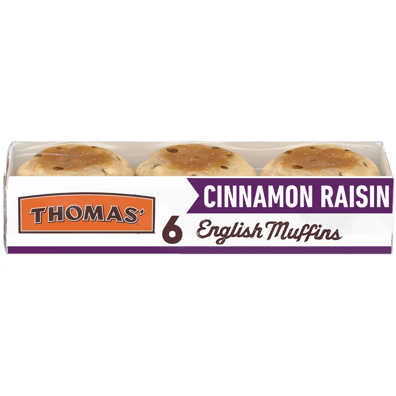 Thomas' Cinnamon Raisin English Muffins Shop Bread at HEB